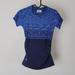 Athleta Tops | Athleta Women Shirt Short Sleeve Lightweight Gym Sport Training Sz Xs Blue Yoga | Color: Blue | Size: Xs