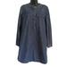 J. Crew Dresses | J. Crew Drapey Chambray Dress ~ Long Sleeve ~ Sz Medium | Color: Blue | Size: M