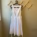 J. Crew Dresses | J. Crew Cotton V Neck Fit & Flare Sleeveless White Dress | Color: White | Size: 0