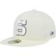 Men's New Era White Penn State Nittany Lions Chrome Color Dim 59FIFTY Fitted Hat