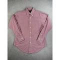 Ralph Lauren Shirts | Lauren Ralph Lauren Button-Down Shirt Red White Check Mens Sz L 15.5 34/35 | Color: Red | Size: 15.5