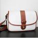 Coach Bags | Coach Vintage Sheridan Leather Saddle Crossbody | Color: Brown/White | Size: Os