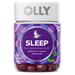 OLLY Sleep - 50 Gummies - For A Healthy Sleep Cycle - with L-Theanine & Botanicals - Sleep Aid - Flavor: Blackberry Zen