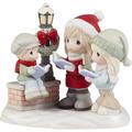 Precious Moments Here We Come A-Caroling Limited Edition Bisque Porcelain Figurine Porcelain | 6.06 H x 4.25 W x 6.73 D in | Wayfair 221029