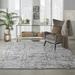 Gray 138 x 102 x 0.5 in Area Rug - 17 Stories Abstract Handmade Tufted Polyester Area Rug in Polyester | 138 H x 102 W x 0.5 D in | Wayfair