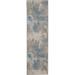 Blue/Brown 90 x 26 x 0.25 in Area Rug - Williston Forge Maren Persian Inspired Traditional Ivory Area Rug | 90 H x 26 W x 0.25 D in | Wayfair