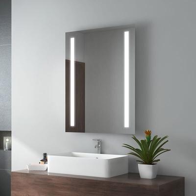 Led Badspiegel mit Beleuchtung Badezimmerspiegel Wandspiegel, Modell a, Kaltweißes Licht, 60x80cm
