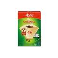 Melitta - Filtre cornet 1x6 en papier x40 - brun