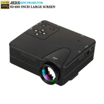 Mini Projecteur LED H80 320xKampppi Support 1080P HD Compatible HDMI Audio USB Portable Home