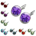 Boucles d'oreilles AndrRose Sakura pour femmes boucles d'oreilles fleurs de style simple cabochons