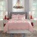 Pointehaven Knotted Oversized Pintuck Percale Cotton Comforter Set