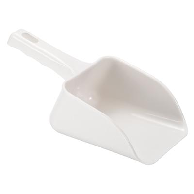 Ice Scoop ABS 9.06x3.54" Small Ice Maker Flour Cereal Sugar Handle Shovel - White