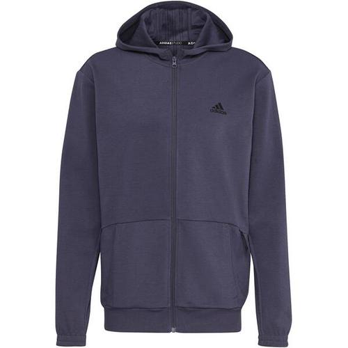 ADIDAS Herren Kapuzensweat YO FZ HOOD, Größe S in Blau