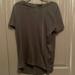 Zara Tops | Gray Zara Tee Size M. | Color: Gray | Size: M