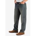 Men's Big & Tall Lee® Loose Fit 5-Pocket Jeans by Lee in Worn Stone (Size 56 29)