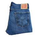 Levi's Jeans | Levi’s 505 Blue Denim Jeans W36 L32 Zip Fly Blue Jeans Vintage Levis | Color: Blue | Size: Straight Fit