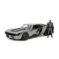 Jada Toys DC Batmobil aus dem Film „The Batman“ von 2022 mit Batman Figur - Spielzeug-Set aus Auto (19 cm) und Actionfigur (6 cm) für Fans, Sammler und Kinder ab 8 Jahre