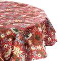 WILLIAM MORRIS Strawberry Thief Red 132 x 228cm Acrylic/PVC Tablecloth