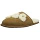 UGG Men's Scuff Logo Sheepskin Slipper, Chestnut, 10 UK