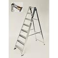 Aluminium 8 Tread Builders swingback Step Ladder Trade and DIY use. Sterk Systems Steps and Ladders