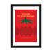 East Urban Home 'Attack of the Killer Tomatoes Minimal Movie Poster' Vintage Advertisement on Wrapped Canvas Paper/Metal in Orange/Red/White | Wayfair