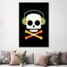 Zoomie Kids One-of-a-Kind Original 'Life is Cool' by Andy Westface - Wrapped Canvas Print in Black/White | 60" H x 40" W x 1.5" D | Wayfair