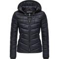 Steppjacke MARIKOO "Kuala" Gr. XL (42), blau (marine) Damen Jacken Kurze