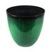 Ebern Designs Nattalee Resin Nursery Pot Resin/Plastic in Green | 16.5 H x 18 W x 18 D in | Wayfair FBF5924A49F240BAA04924576E120BFB