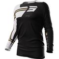 Shot Contact Heritage Motocross Jersey, schwarz-weiss-beige, Größe M