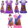 CoCo-Costume Cosplay Mama Imelda pour Bol Robe de Barrage Violet Modules Musique Rêve autour