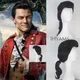 Perruque Synthétique Courte et Bouclée Noire de la Belle et la Bête Prince Gaston Cosplay