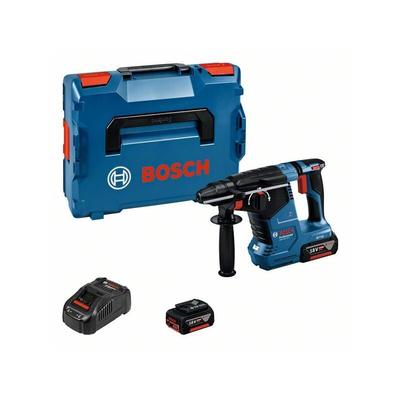 Bosch - Akku-Bohrhammer gbh 18V-24 c (2x5,0 Ah + Lader) in l-boxx