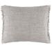 Pine Cone Hill Griffin Feathers Rectangular Lumbar Pillow Down/Feather, Linen in Gray | 16 H x 20 W in | Wayfair PC3872-PIL16