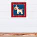 Harriet Bee Jule Cartoon Horse Canvas Art Canvas in Red | 12 H x 12 W x 1.25 D in | Wayfair BEBEC174B0C1449193E3F878FA426B01