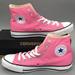 Converse Shoes | Converse Ctas Hi Pink/White/Blue Wmns Sneakers | Color: Pink/White | Size: 10