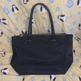 Kate Spade Bags | Kate Spade Ny Dawn Tote Bag Insulated Business Casual Padded Black Nylon Handbag | Color: Black | Size: Os
