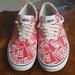 Vans Shoes | - Vans Doheny "Off The Wall" Men's Skate Shoes | Color: Red/White | Size: 9.5