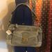 Coach Bags | Coach New Clay Blue Grey Distressed Look Leather Shoulder Bag New With Tags | Color: Blue/Gray | Size: Os