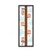 Redwood Rover Hanging on the Treetop Growth Chart Canvas in White | 36 H x 12 W in | Wayfair 6FE434DD536E447880013B09F00F6E5A