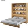 Bim Furniture - Lenart Lit escamotable bed concept 13 180x200 vertical chêne artisanal