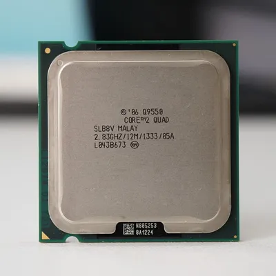 Processeur Core2 haute performance pour ordinateur de bureau CPU Q9550 cache 12M 2.83 GHz