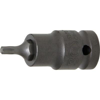 Bgs Technic - Kraft-Bit-Einsatz Länge 55 mm Antrieb Innenvierkant 12,5 mm (1/2') T-Profil (für Image