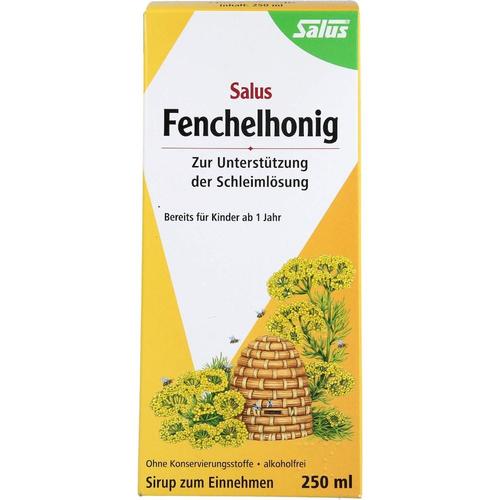 SALUS Pharma – Salus FENCHELHONIG Husten & Bronchitis 0.25 l