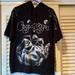 Disney Shirts | Disney Parks Hooded Tnbc Oogie Boogie Pullover Small | Color: Black/Gray | Size: S