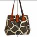 Dooney & Bourke Bags | Dooney And Bourke Giraffe Animal Print Bag | Color: Red | Size: Os