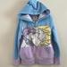 Disney Jackets & Coats | Disney Frozen Zip Up Jacket With Hoodie Size 5/6 | Color: Blue/White | Size: 5/6
