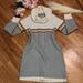 Anthropologie Dresses | Hem & Thread Sweater Dress By Anthropology Nwt | Color: Gray/Tan | Size: M