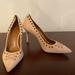 Coach Shoes | Coach Varick Suede Pump Heel | Color: Pink | Size: 7