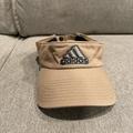 Adidas Accessories | Adidas Climalite Visor In Tan/Navy | Color: Blue/Tan | Size: Os