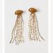 Free People Jewelry | Free People Wild Honey Dangle Earring | Color: Brown/Gold | Size: 4”